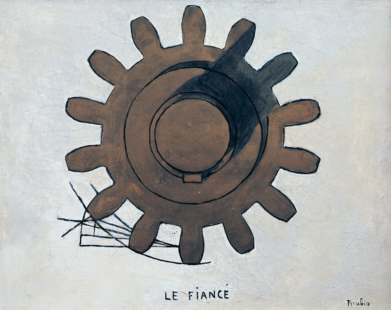 The Fiancé by Francis Picabia