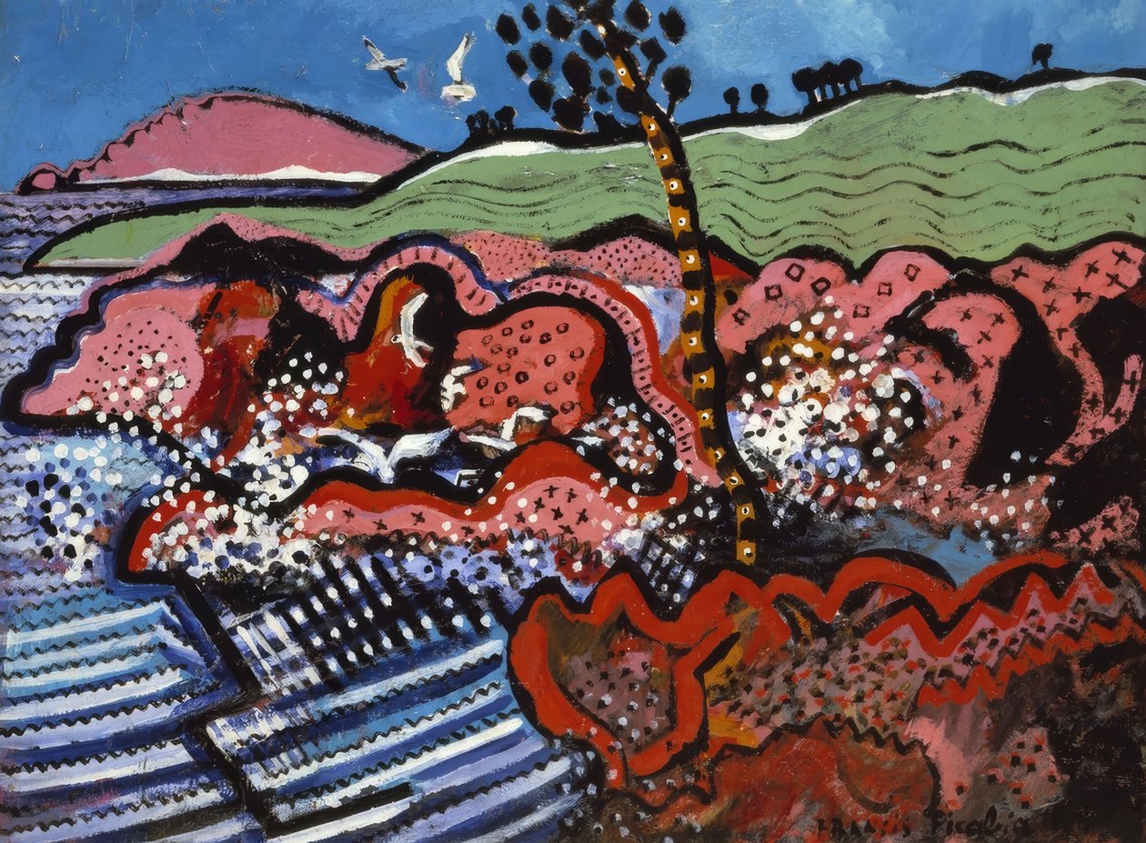 The Rocks of St Monorat by Francis Picabia