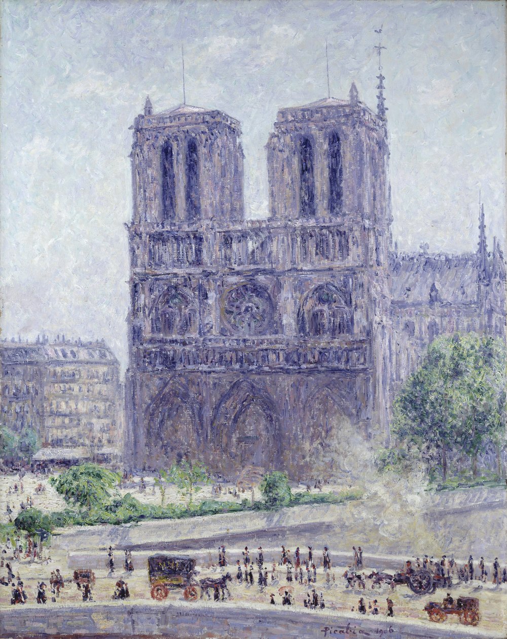 Notre Dame in the Morning Sun by Francis Picabia