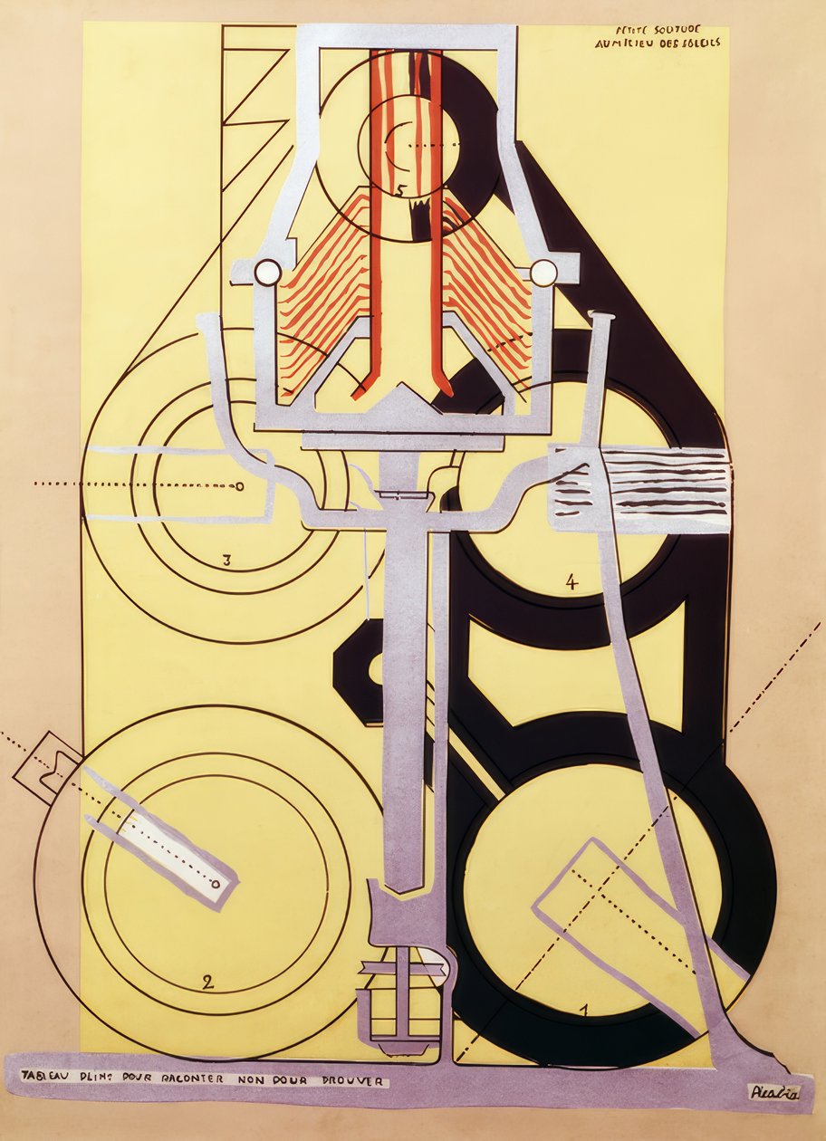 Little Solitude in the Middle of Suns by Francis Picabia
