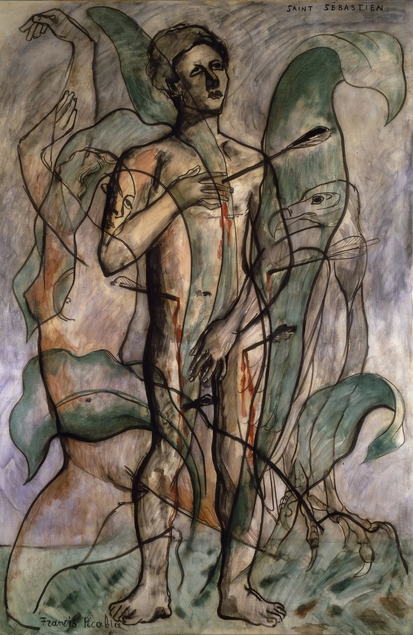 Saint Sebastian by Francis Picabia
