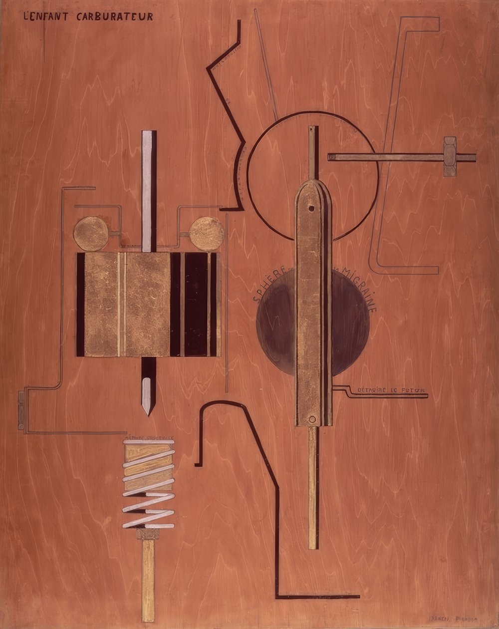 The Child Carburetor by Francis Picabia