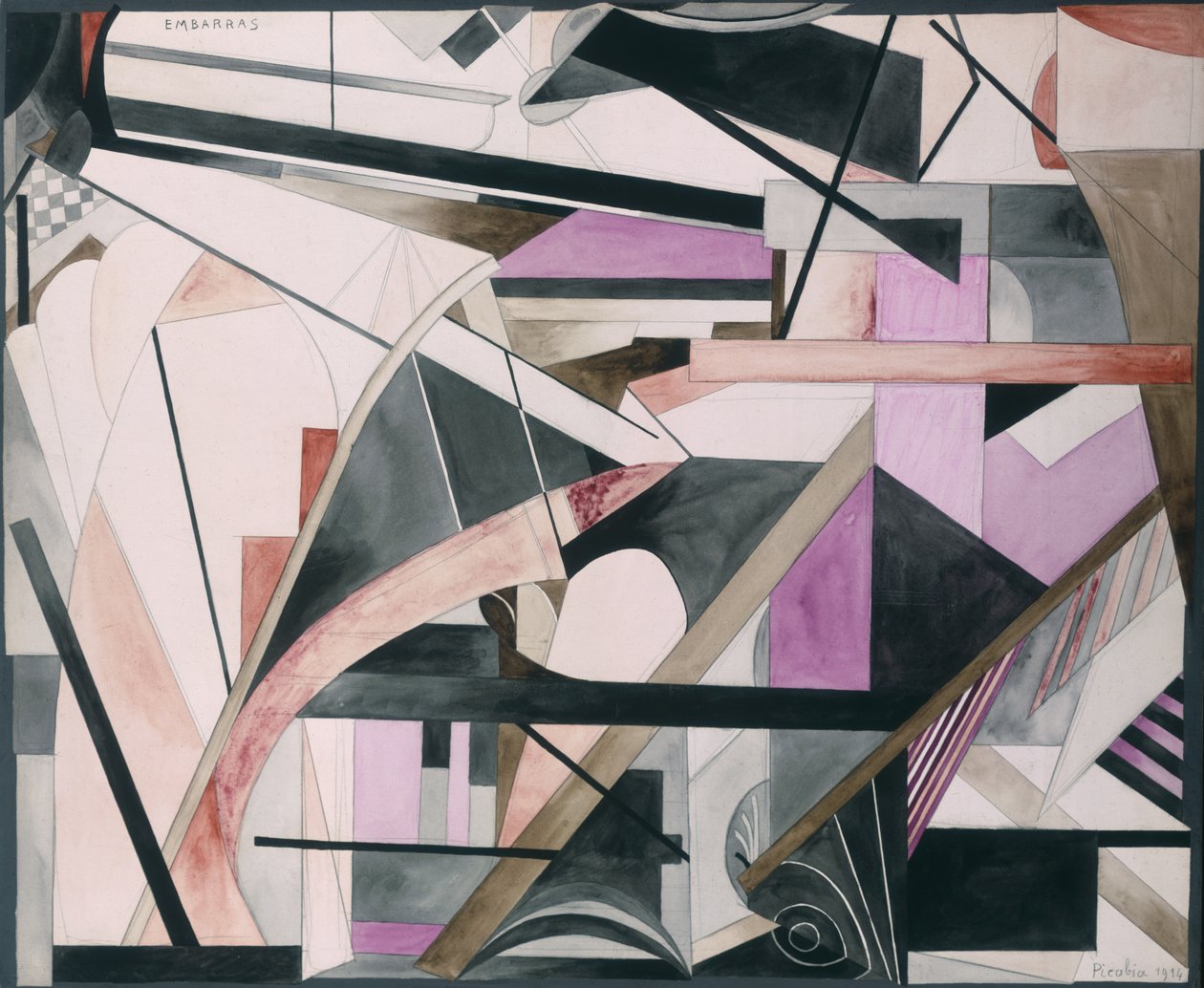 Trouble by Francis Picabia