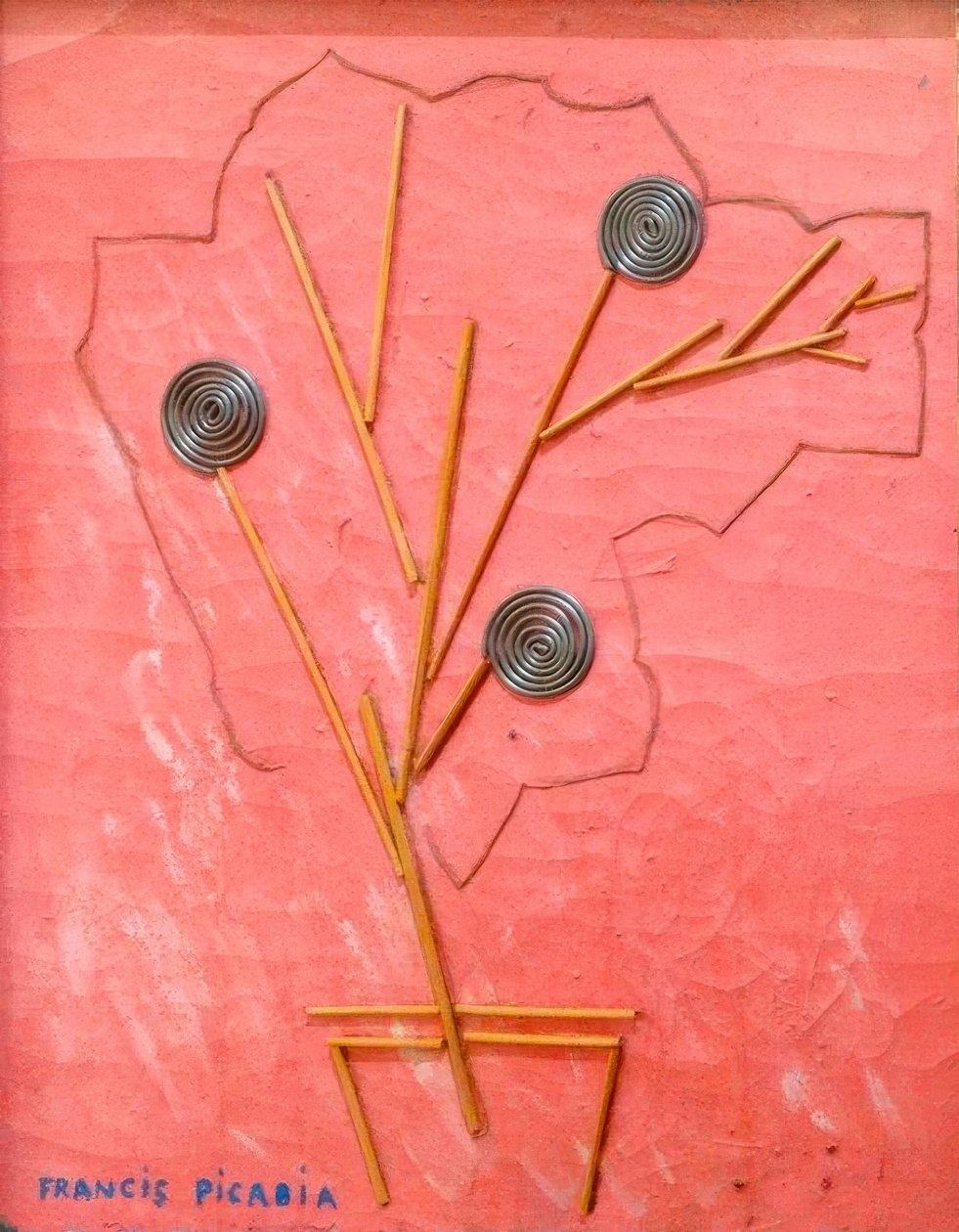 Vase of Flowers by Francis Picabia
