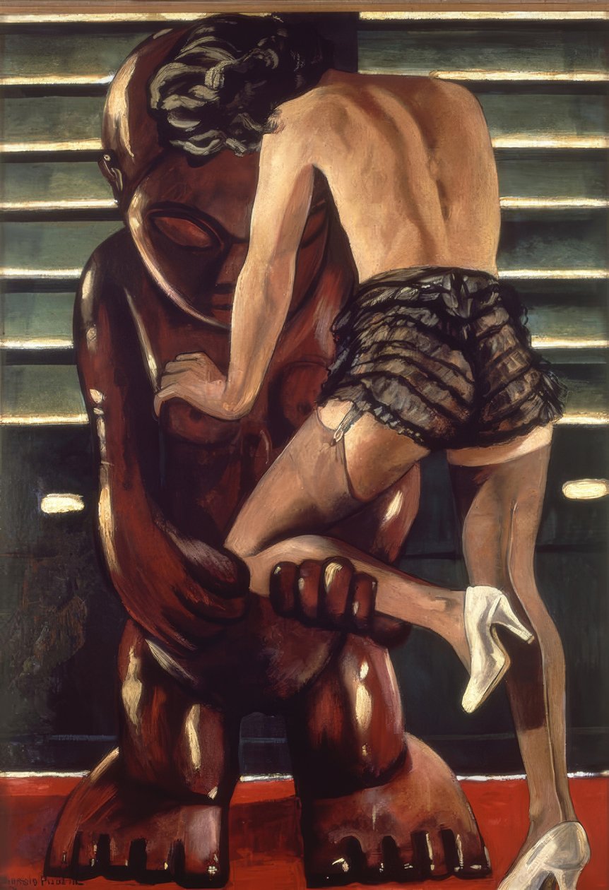 Woman with Idol by Francis Picabia