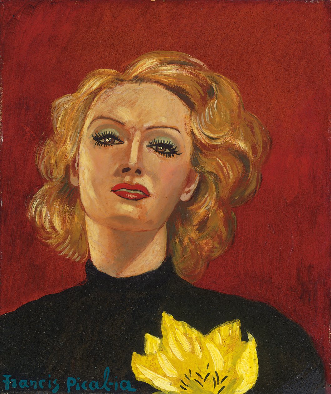 Woman with a Yellow Flower, c. 1941-2 by Francis Picabia