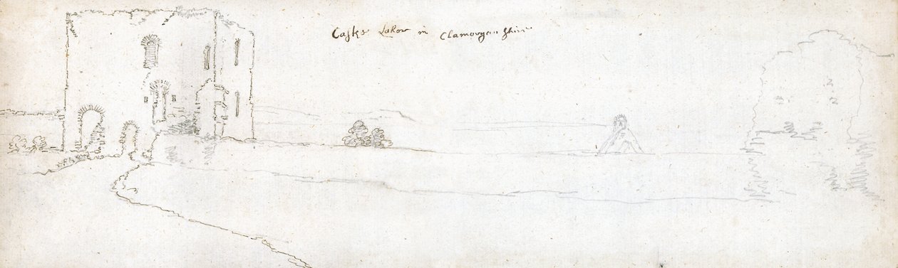 Cardiff in 1678 by Francis Place