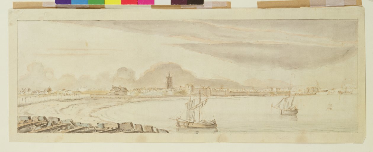 View of Hull by Francis Place