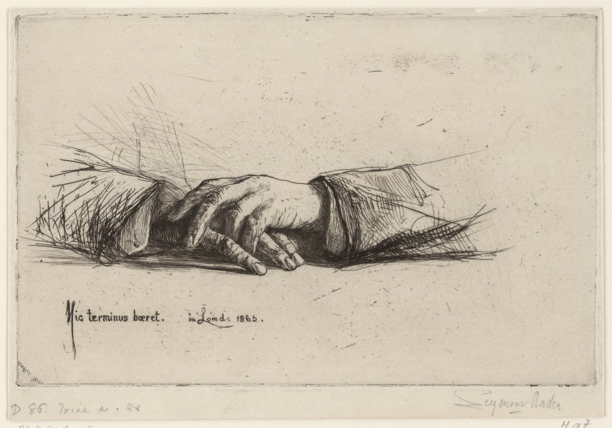 Resting Hands (Hands Folded, Etudes à l