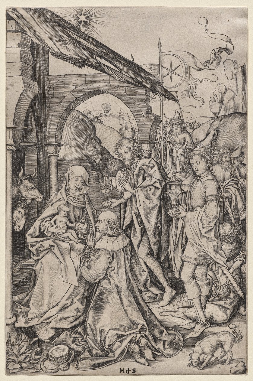 Adoration of the Magi by Francis Seymour Haden