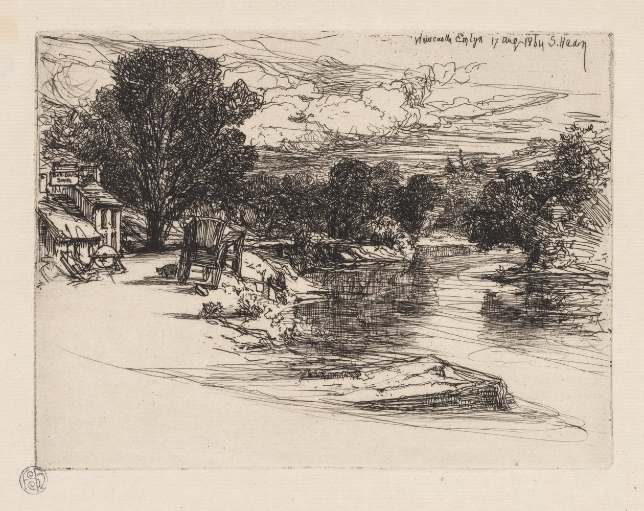 House of the Smyth by Francis Seymour Haden