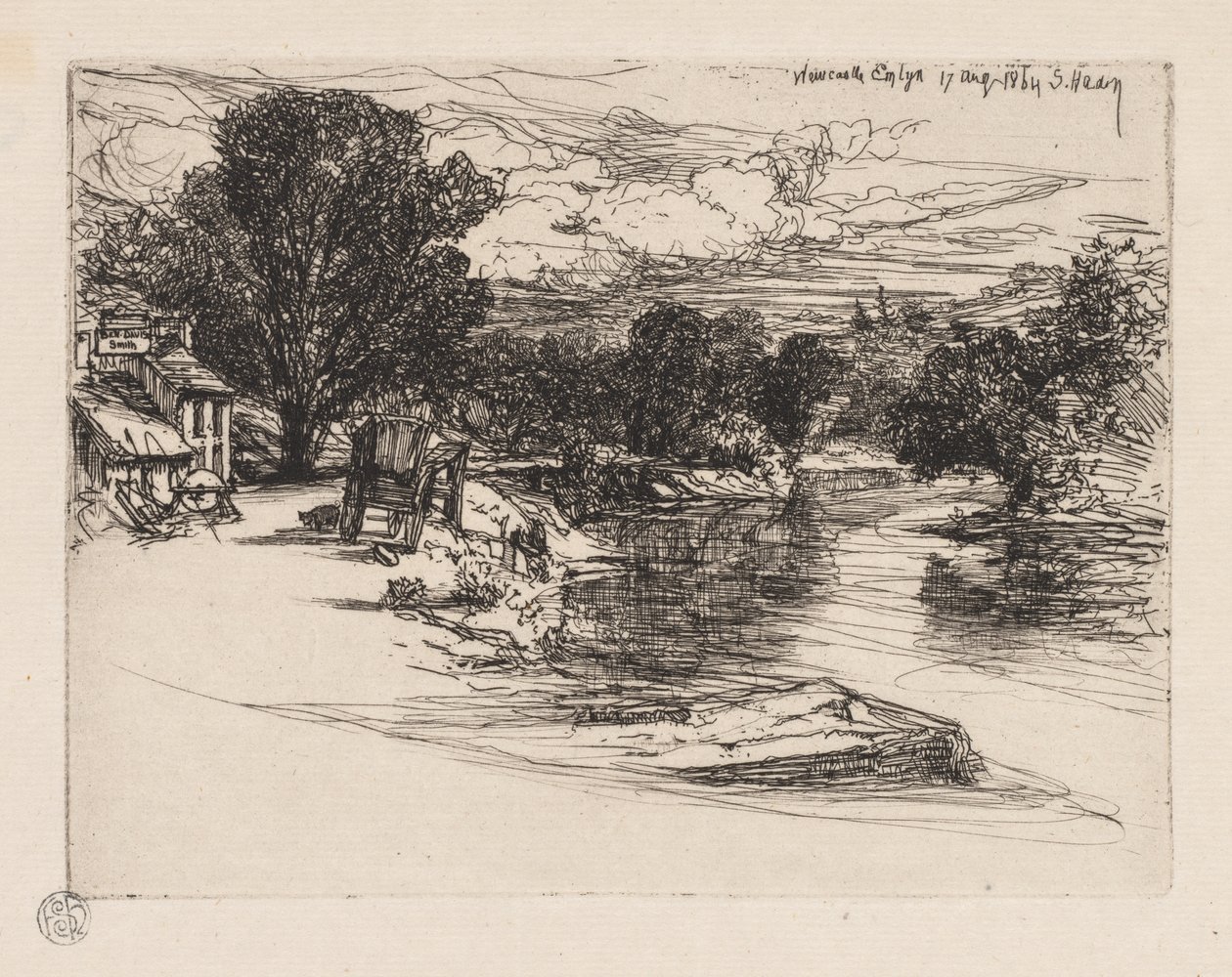 House of the Smyth by Francis Seymour Haden