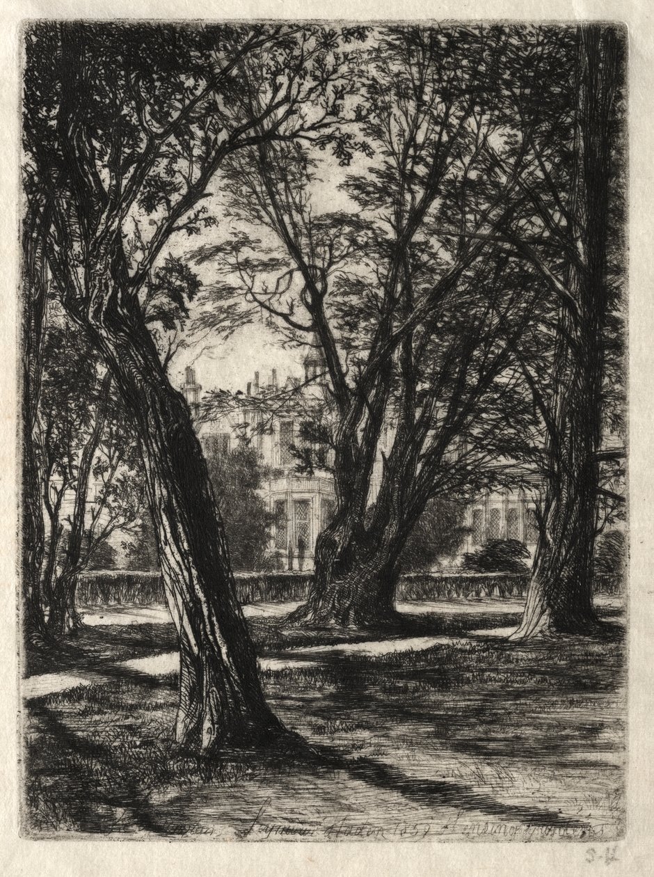 Kensington Gardens by Francis Seymour Haden