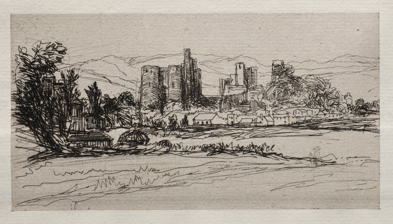 Kidwelly Castle by Francis Seymour Haden