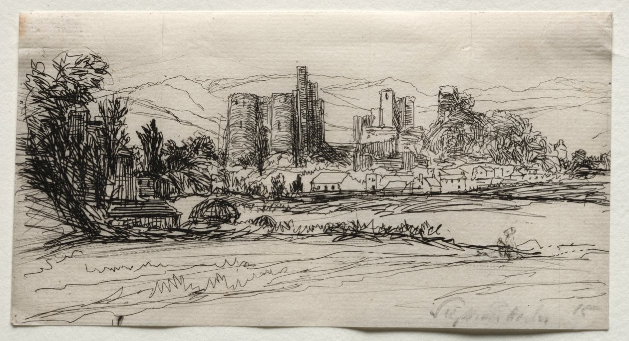 Kidwelly Castle by Francis Seymour Haden