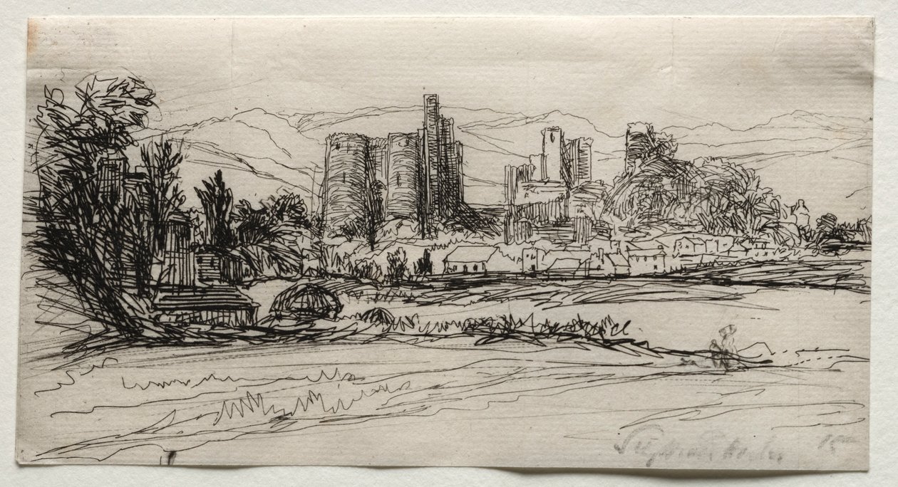 Kidwelly Castle by Francis Seymour Haden