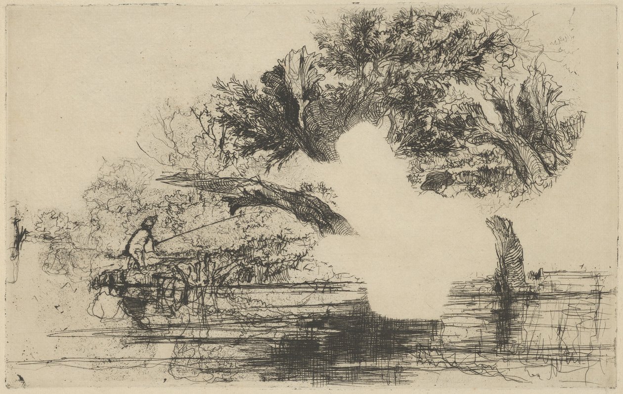 Penton Hook by Francis Seymour Haden