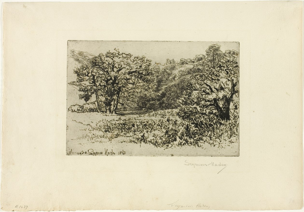 The Herd by Francis Seymour Haden