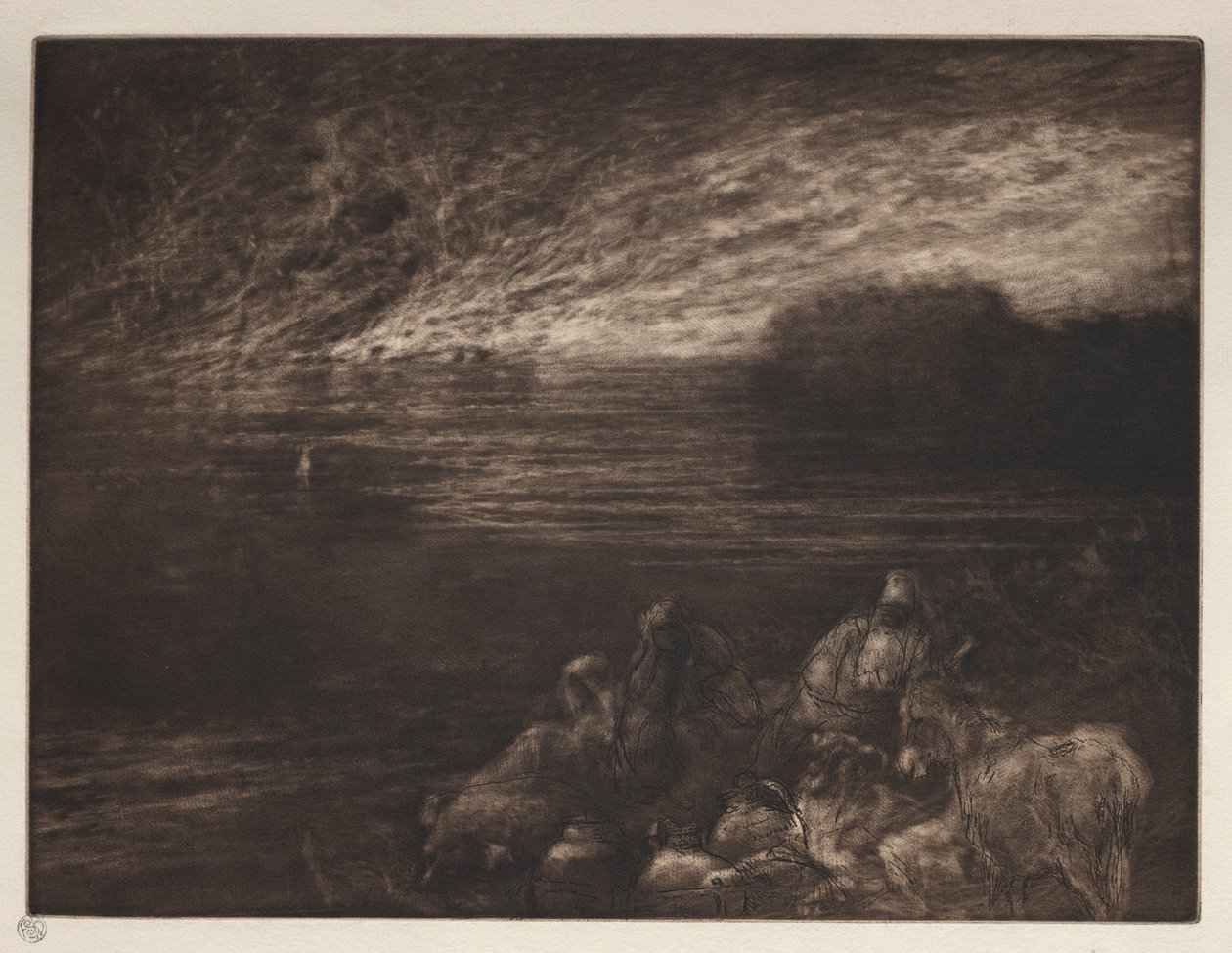 The Pillar of Salt by Francis Seymour Haden