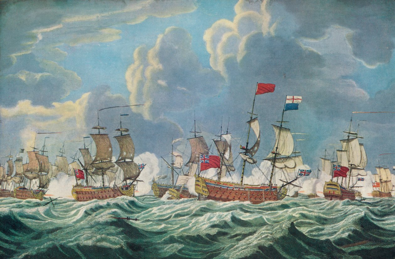 Battle of Quiberon Bay by Francis Swaine