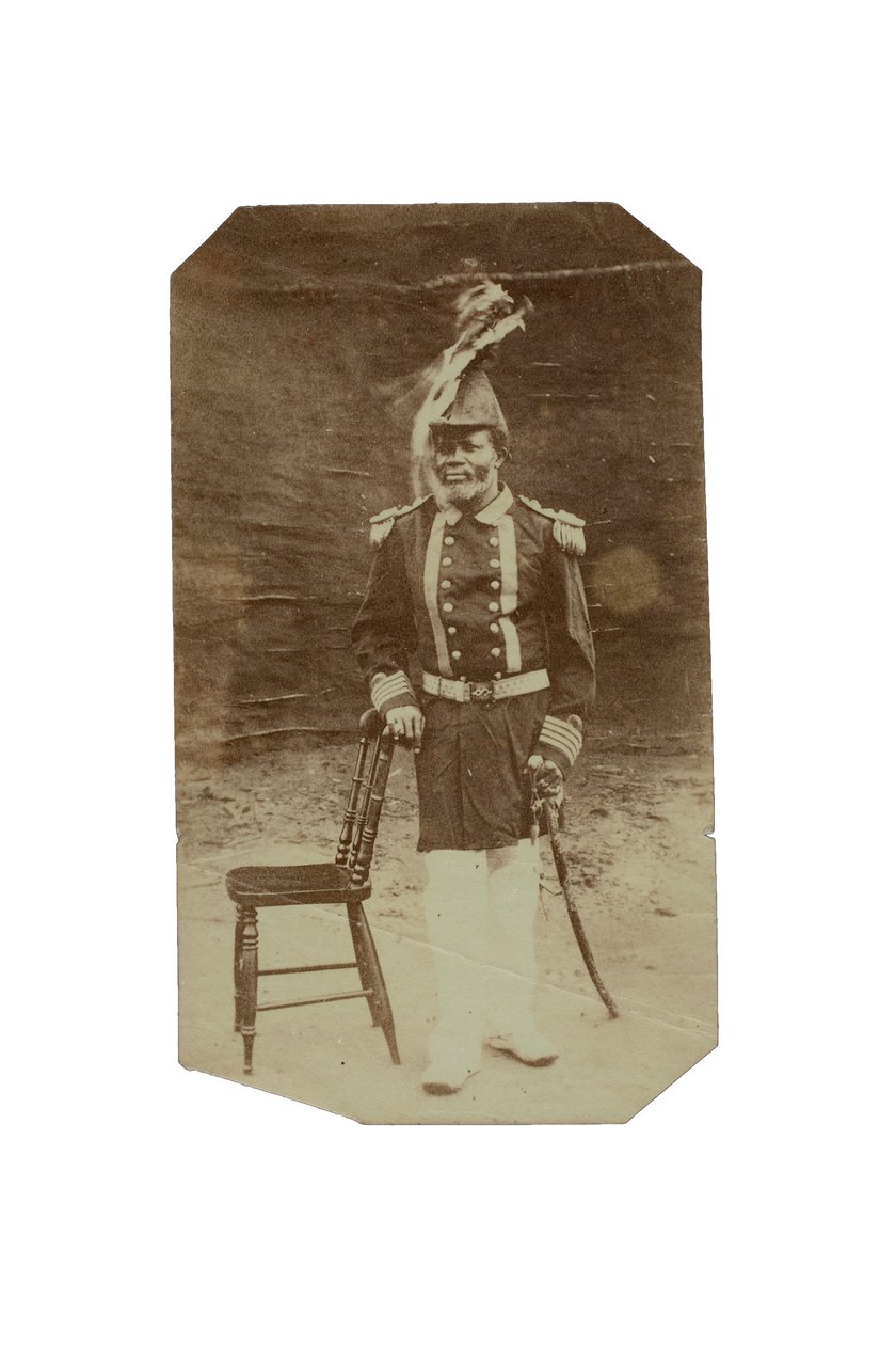 King Jack of Turtle Cove, Gabon, c.1875 by Francis W. Joaque