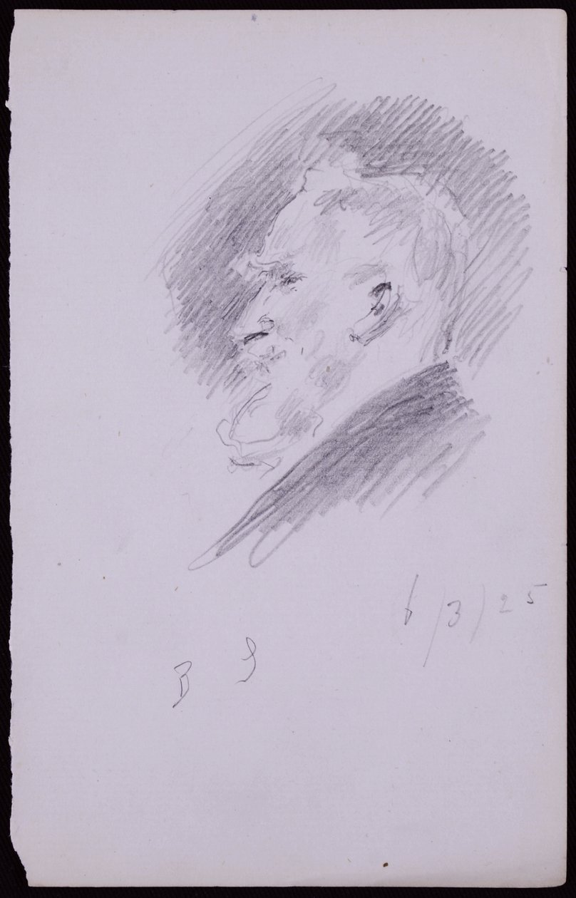 Portrait of George Bernard Shaw by Francis Wilfred Lawson