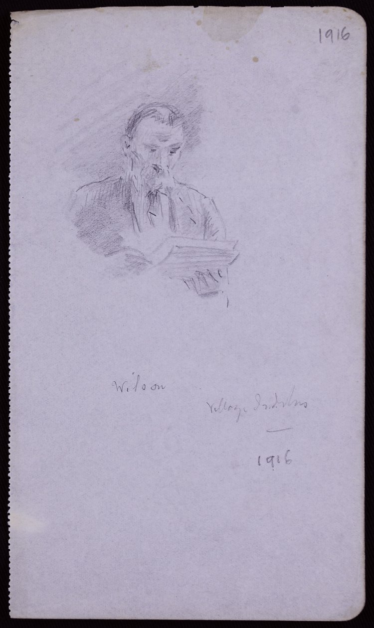 Portrait of Henry Wilson by Francis Wilfred Lawson