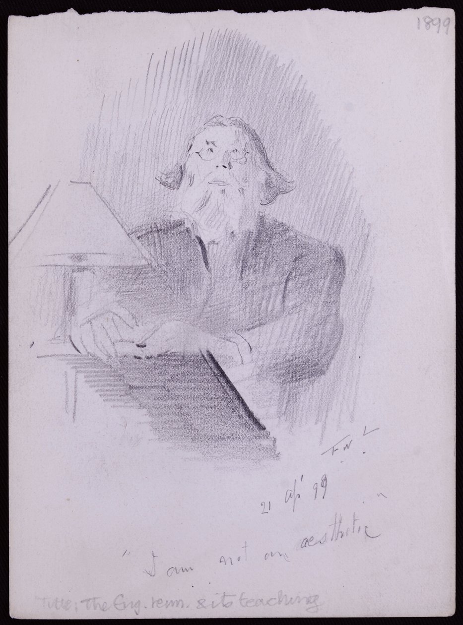 Portrait of North by Francis Wilfred Lawson