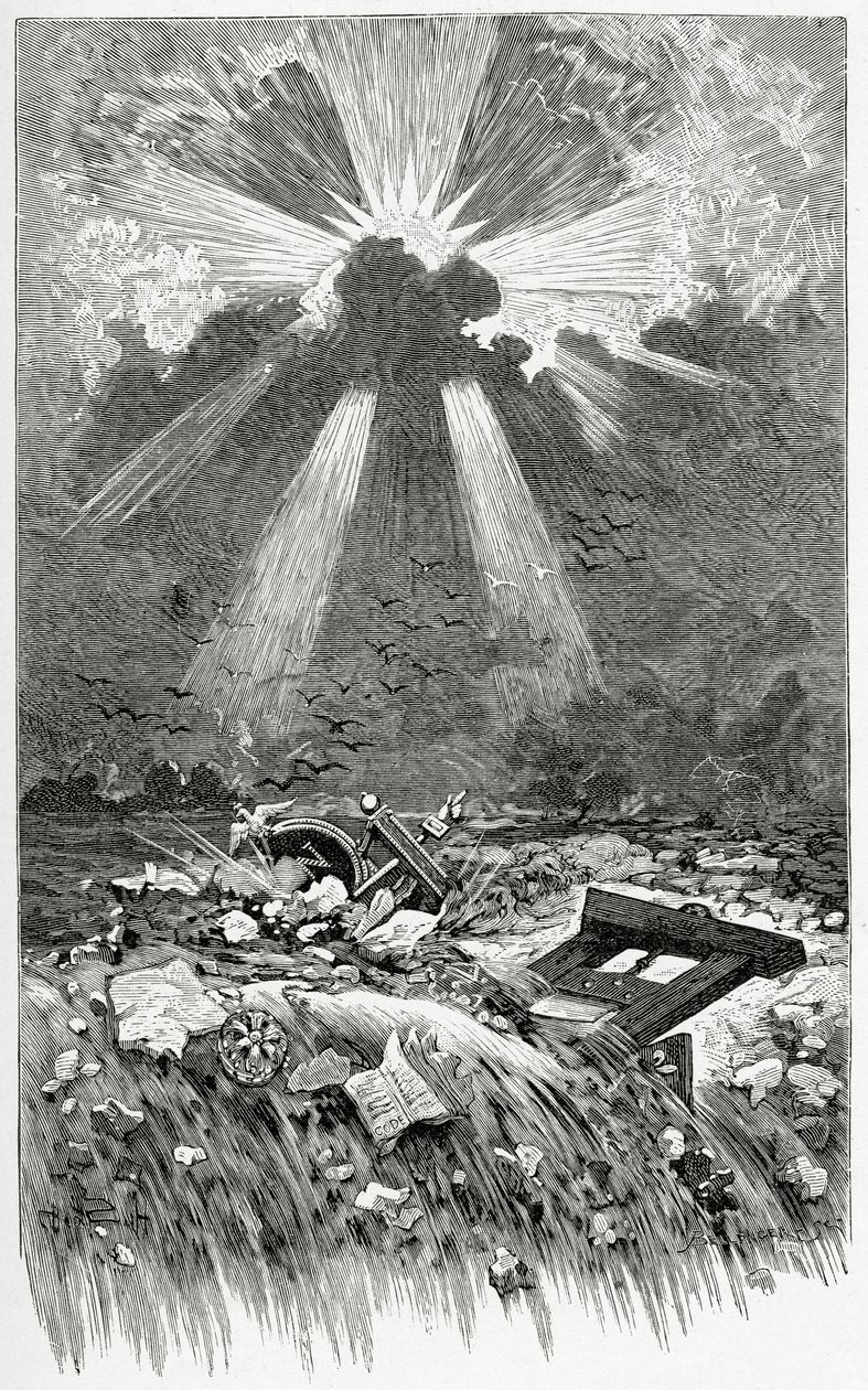 La Débacle - Illustration from Napoléon le Petit by Francis and Scott, Henry Fowke