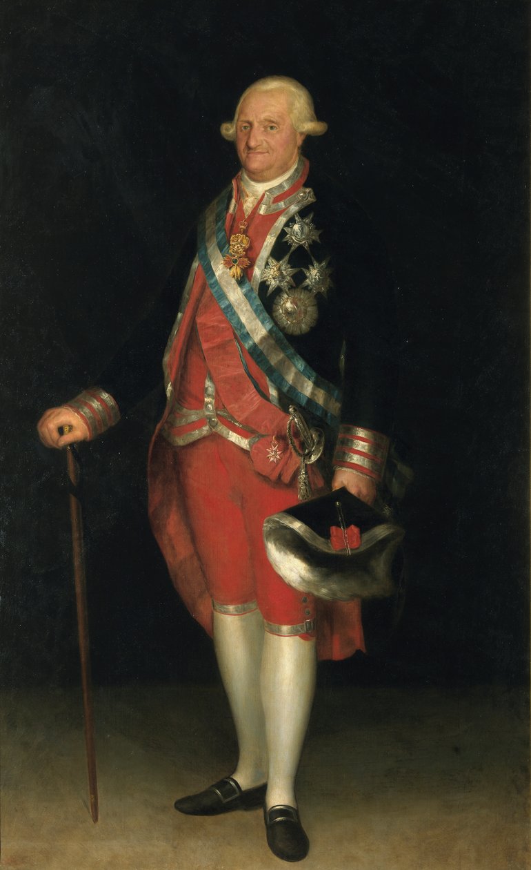 Charles IV, King of Spain by Francisco de Goya