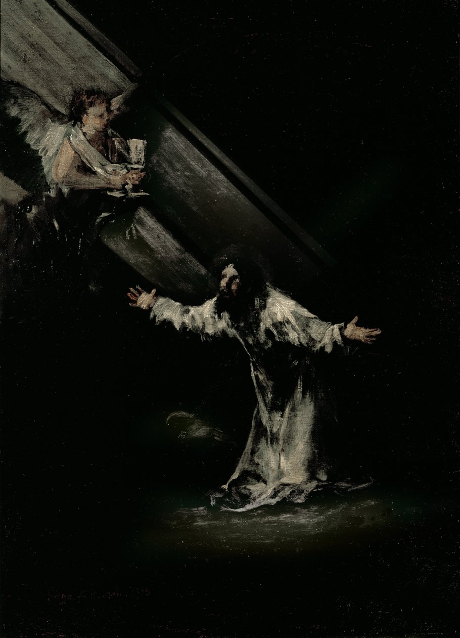 Christ on the Mount of Olives by Francisco de Goya