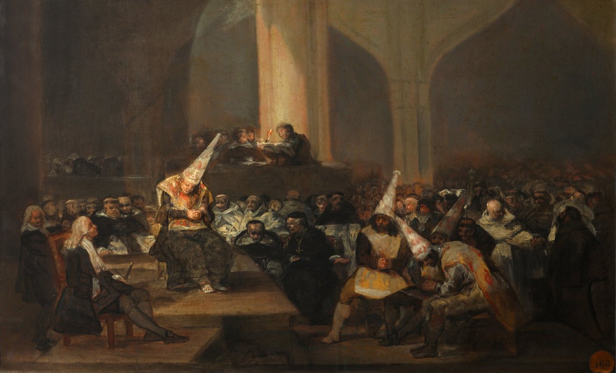 Court of the Inquisition by Francisco de Goya