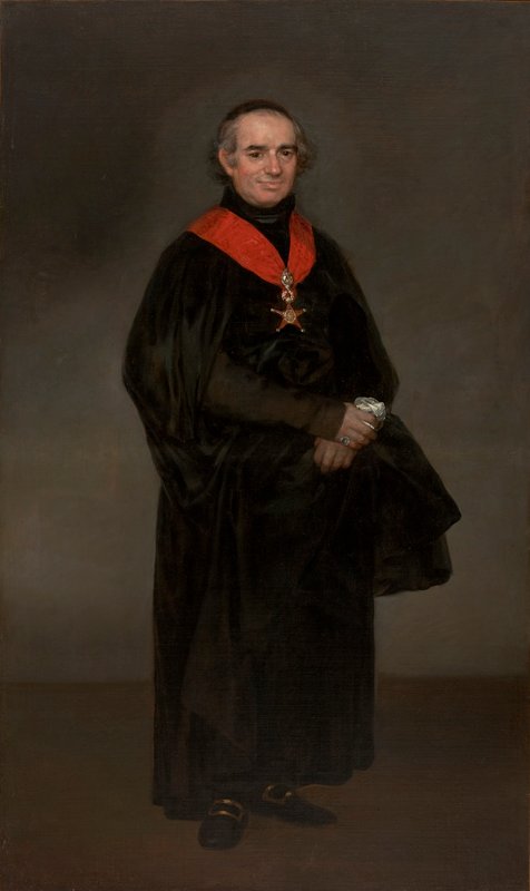 Don Juan Antonio Llorente by Francisco de Goya