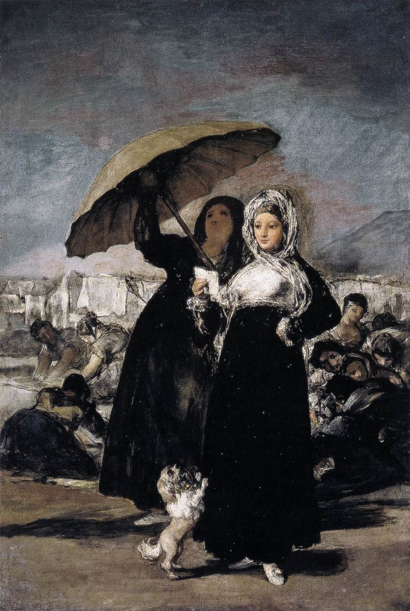 The Young Ones by Francisco de Goya