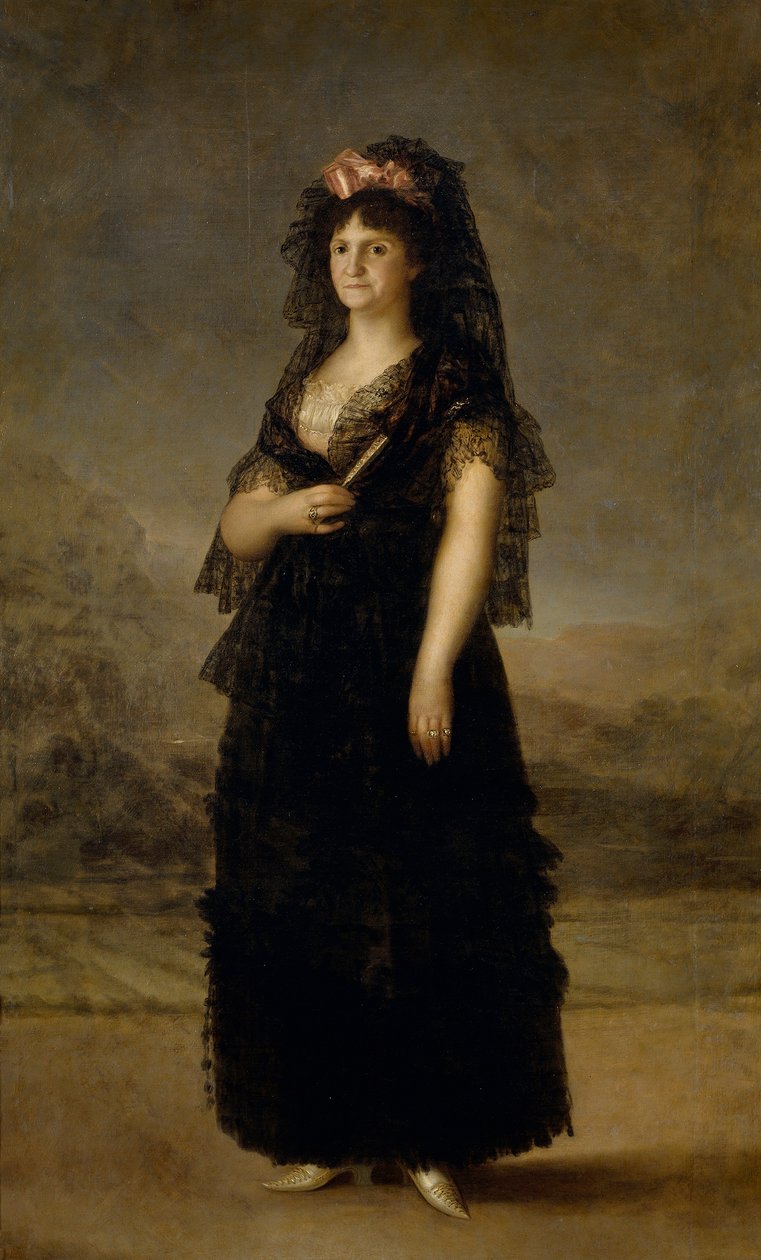 Maria Luisa of Bourbon-Parma by Francisco de Goya