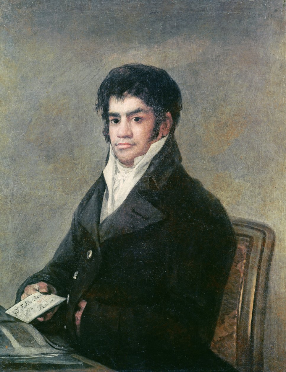 Portrait of Don Francisco del Mazo, c.1815 by Francisco de Goya