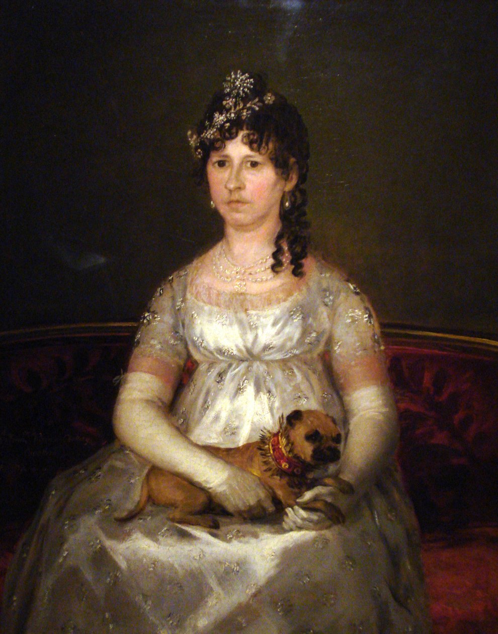 Portrait of Francisca Vicenta Chollet y Caballero by Francisco de Goya
