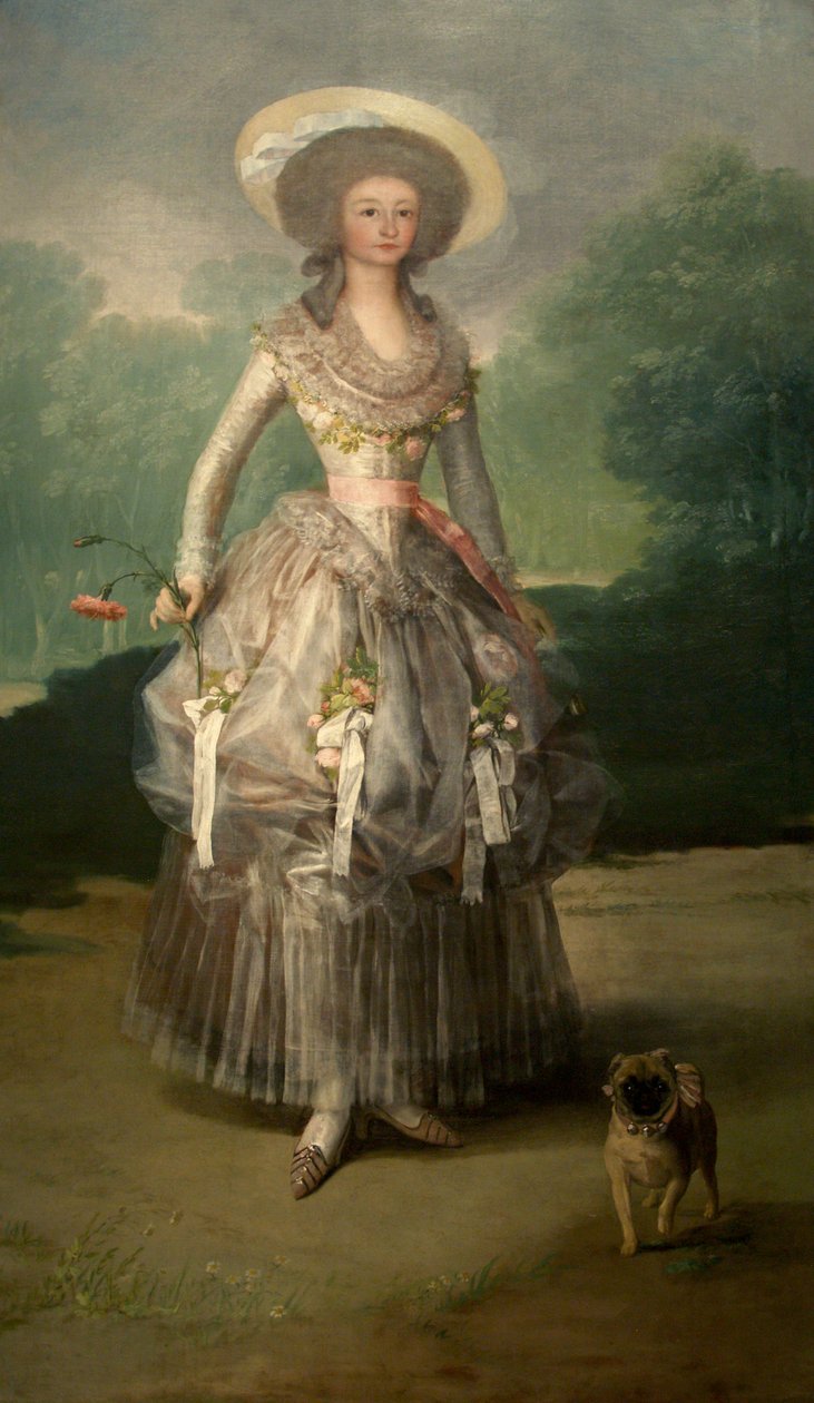 Portrait of María Ana de Pontejos y Sandoval by Francisco de Goya