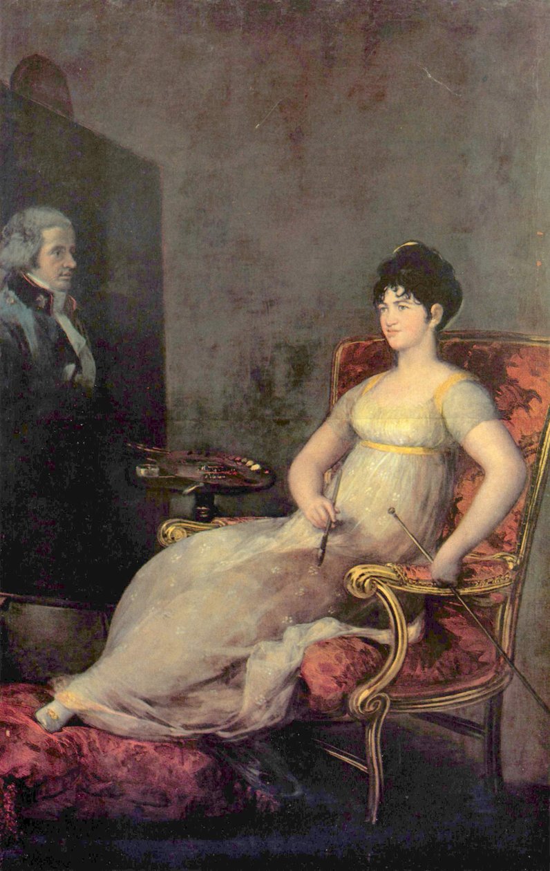 Portrait of María Tomasa Palafox, Duchess of Medina Sidonia and Marchioness of Villafranca by Francisco de Goya