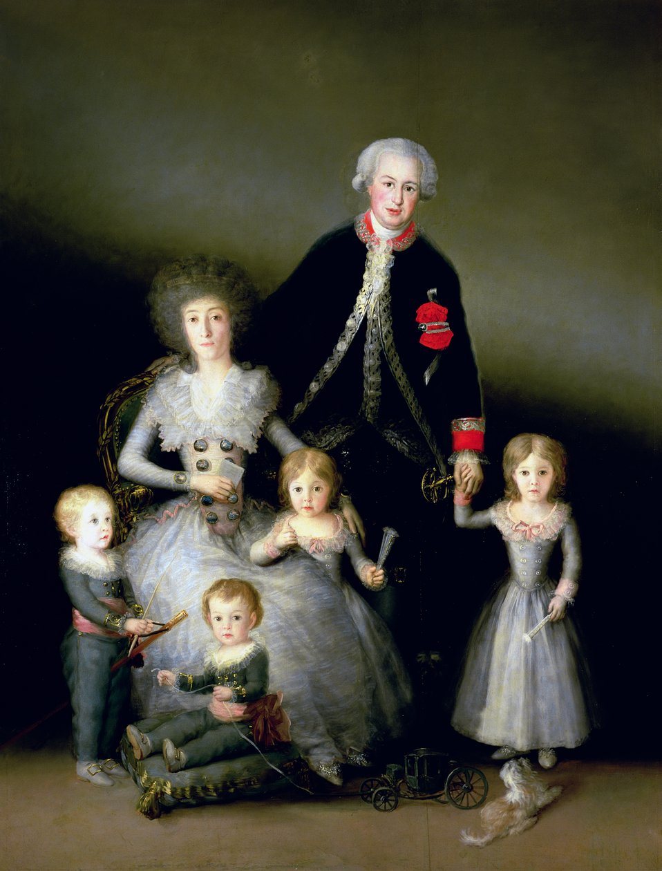 The Duke of Osuna and his Family by Francisco de Goya