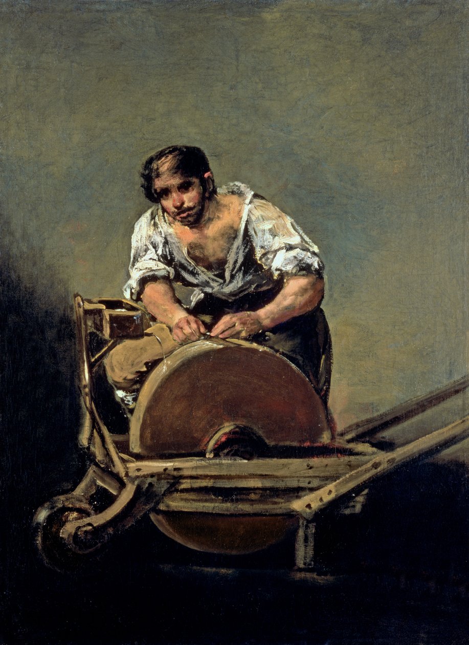 The Knife-Grinder by Francisco de Goya