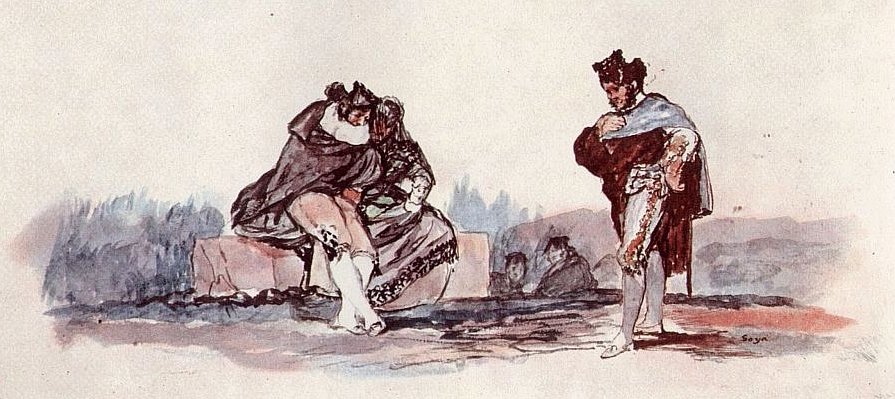 The Pretties by Francisco de Goya
