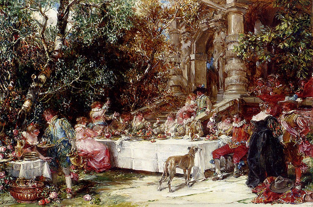 The Toast by Francisco Domingo Marqués