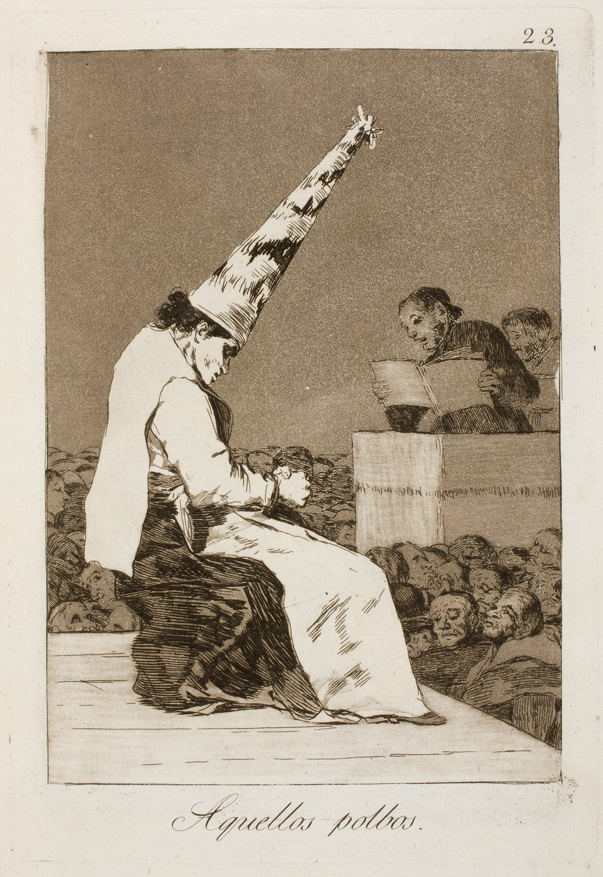 Those Dusts by Francisco de Goya