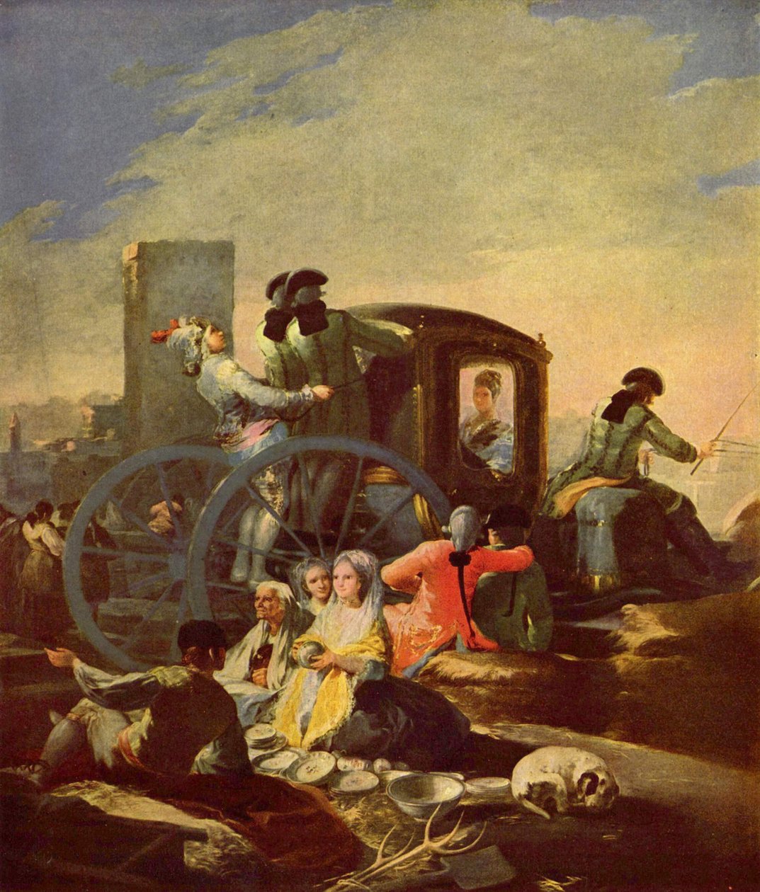 The Crockery Vendor by Francisco de Goya