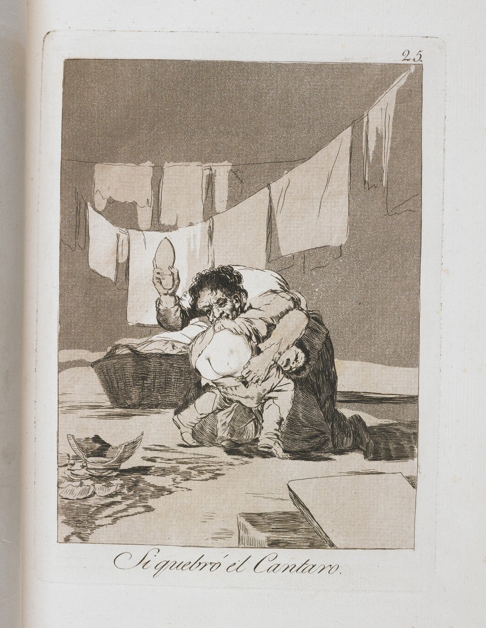 Plate from Los Caprichos by Francisco de Goya