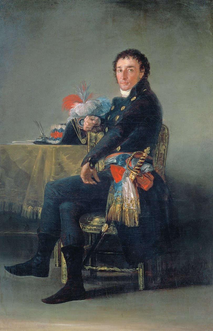 Portrait of Ferdinand Guillemardet (1765-1809) 1798-99 by Francisco de Goya