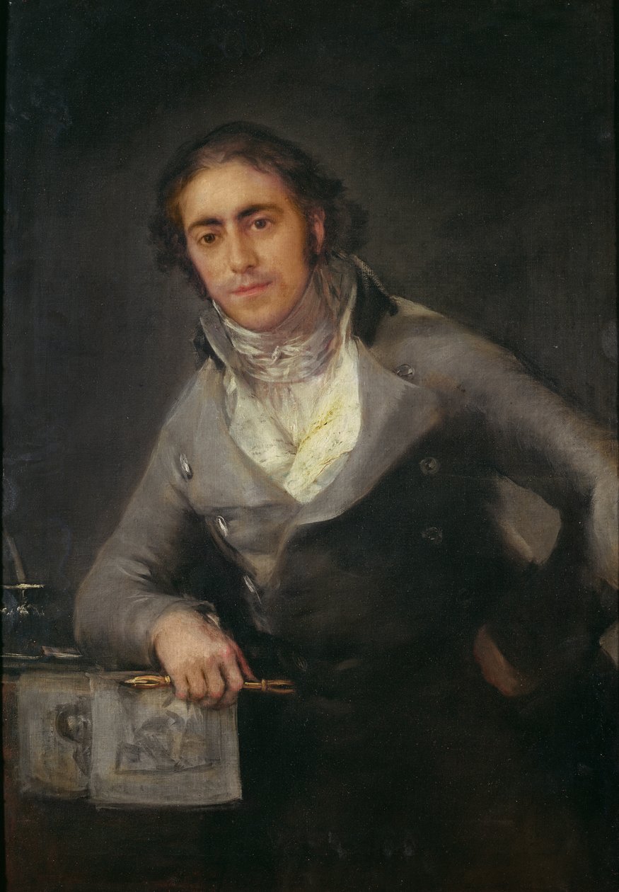 Portrait of a Man by Francisco de Goya