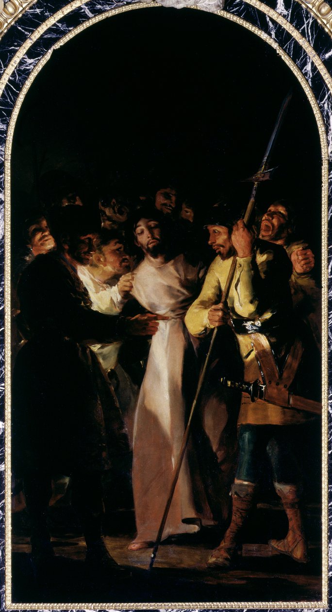 The Arrest of Christ, 1798 by Francisco de Goya