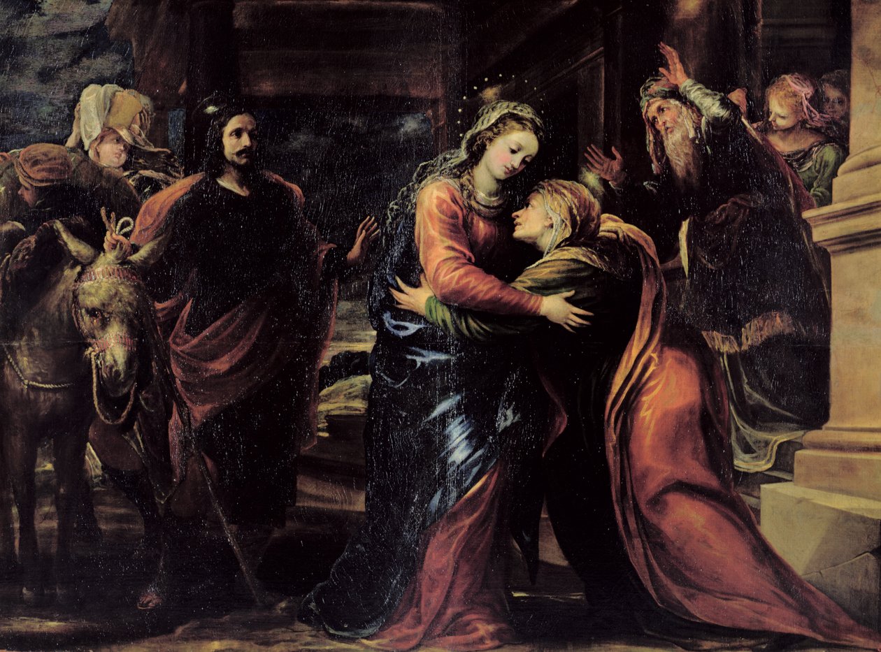 The Visitation by Francisco Rizi